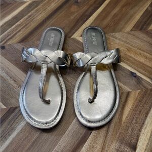 J. Crew Gold Braided Women's Sandals